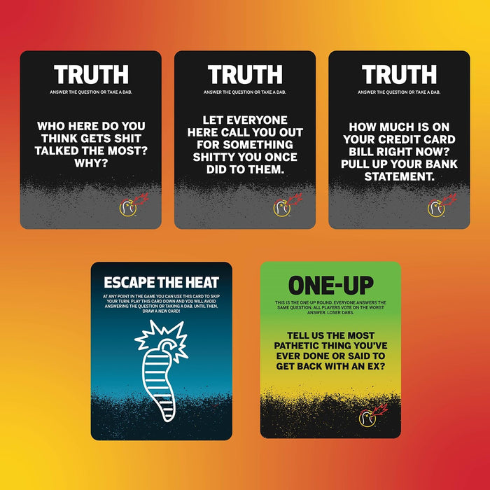 Hot Ones Truth or Dab The Game — House Rules Lounge