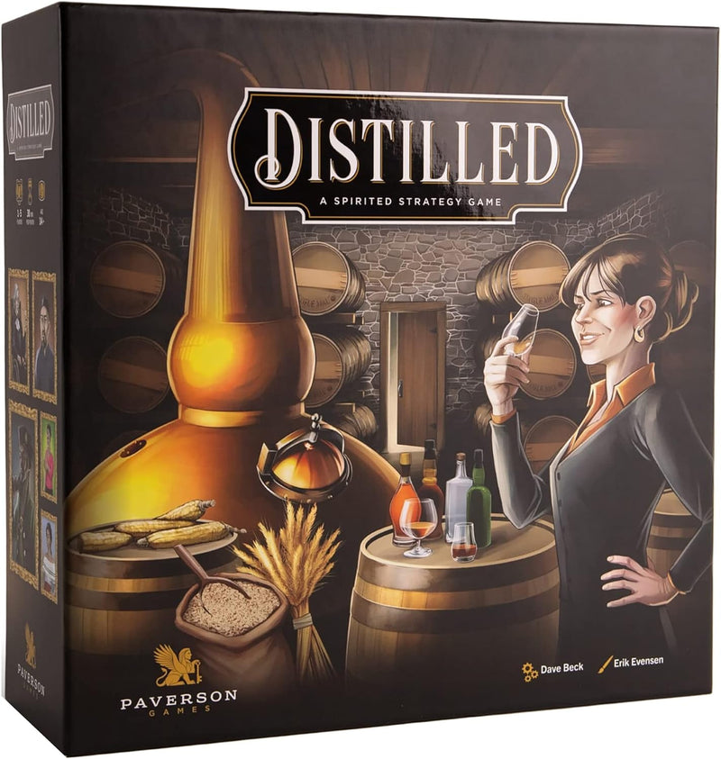 Distilled: A Spirited Strategy Game