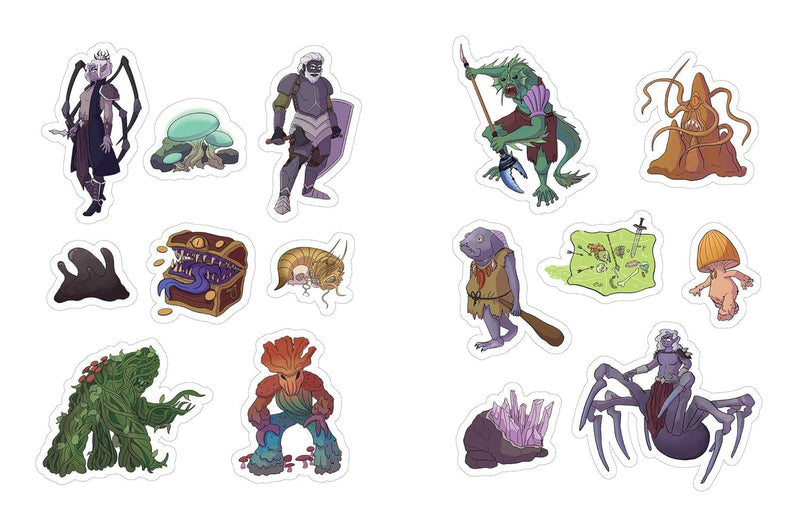 The Dungeonmeister RPG Sticker Book