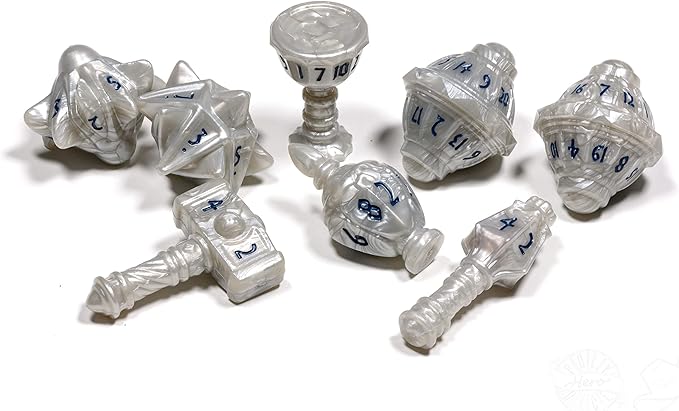 PolyHero: Cleric 8 Dice Set and Accessories [Choose One]