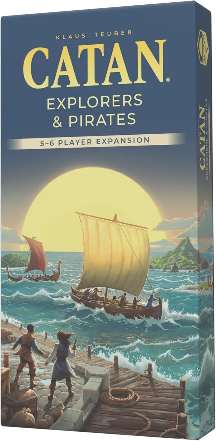 CATAN – Explorers & Pirates 5-6 Player Expansion (2025 Edition)