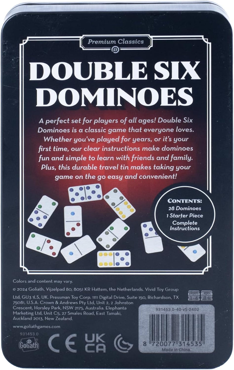 Premium Classics: Double 6 Dominoes