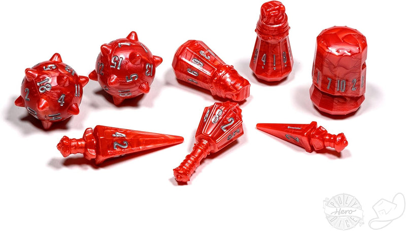 PolyHero: Warrior 8 Dice Set and Accessories [Choose One]