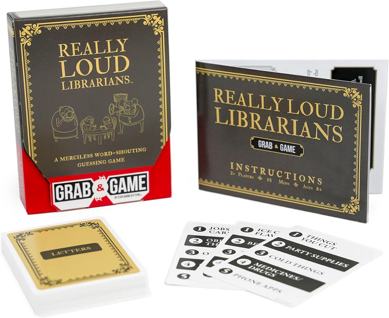 Grab & Game: Really Loud Librarians
