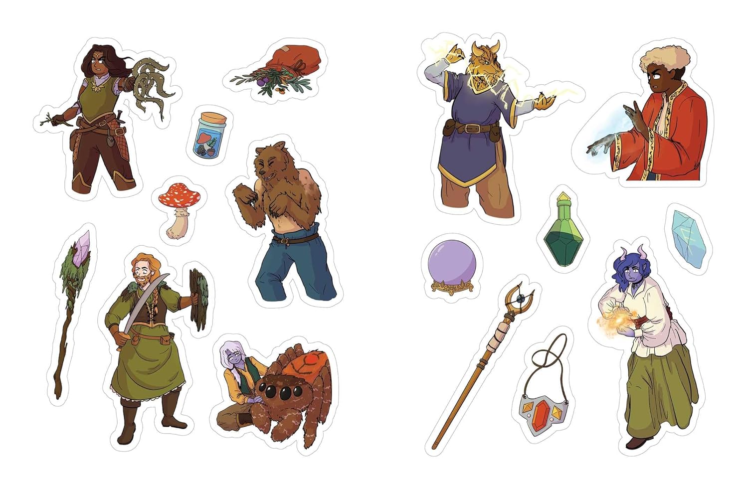 The Dungeonmeister RPG Sticker Book