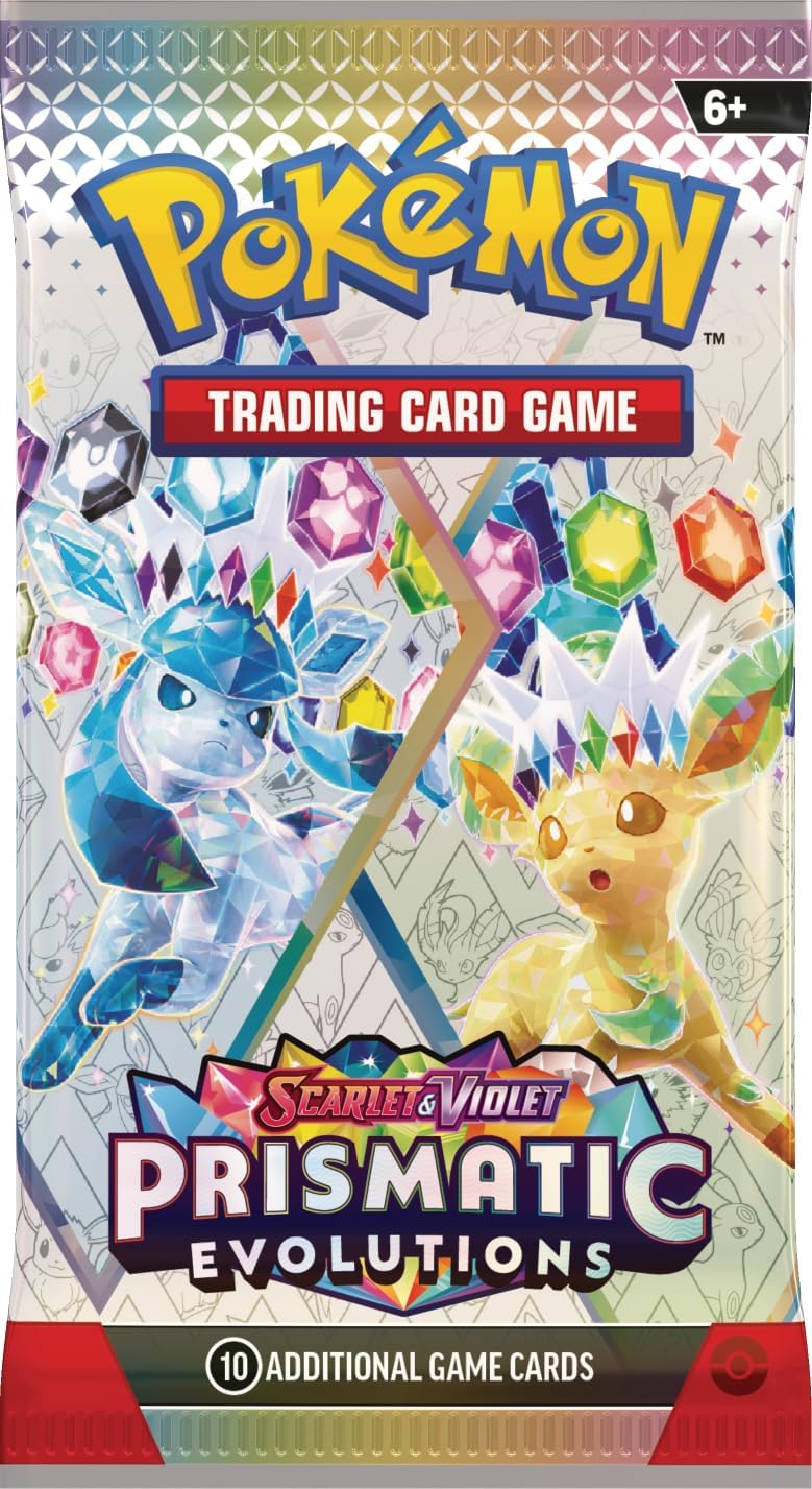Pokemon TCG: SV8.5 Prismatic Evolutions Booster Bundle (6 Packs)