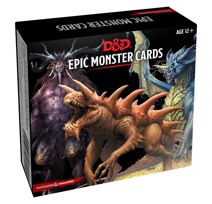 Dungeons & Dragons: Spellbook Cards - Epic Monsters