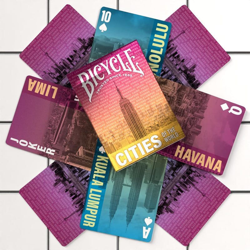 Bicycle Playing Cards: Cities of the World