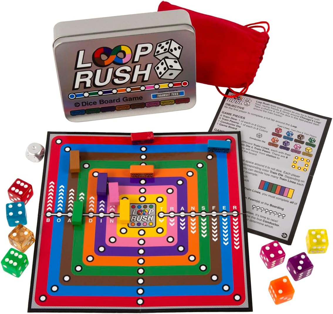 Loop Rush: Dice Board Game