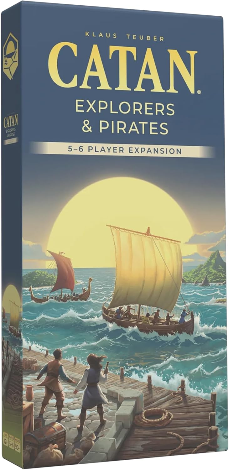 CATAN – Explorers & Pirates 5-6 Player Expansion (2025 Edition)
