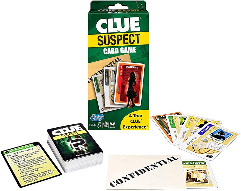 Clue Suspect Card Game