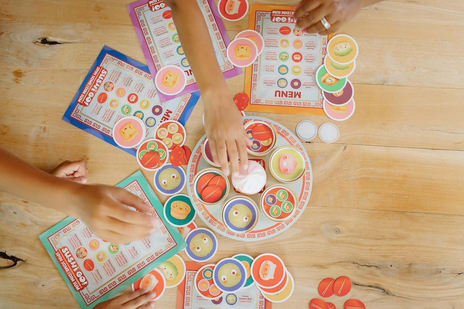 Sushi Go! Spin Sum for Dim Sum
