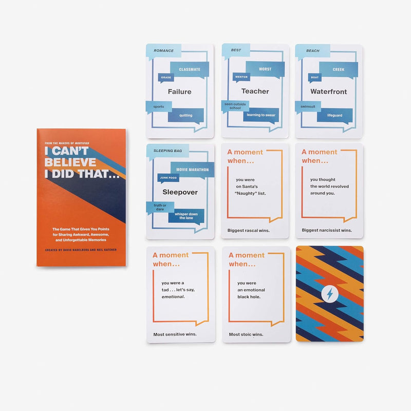 I Can't Believe I did That...