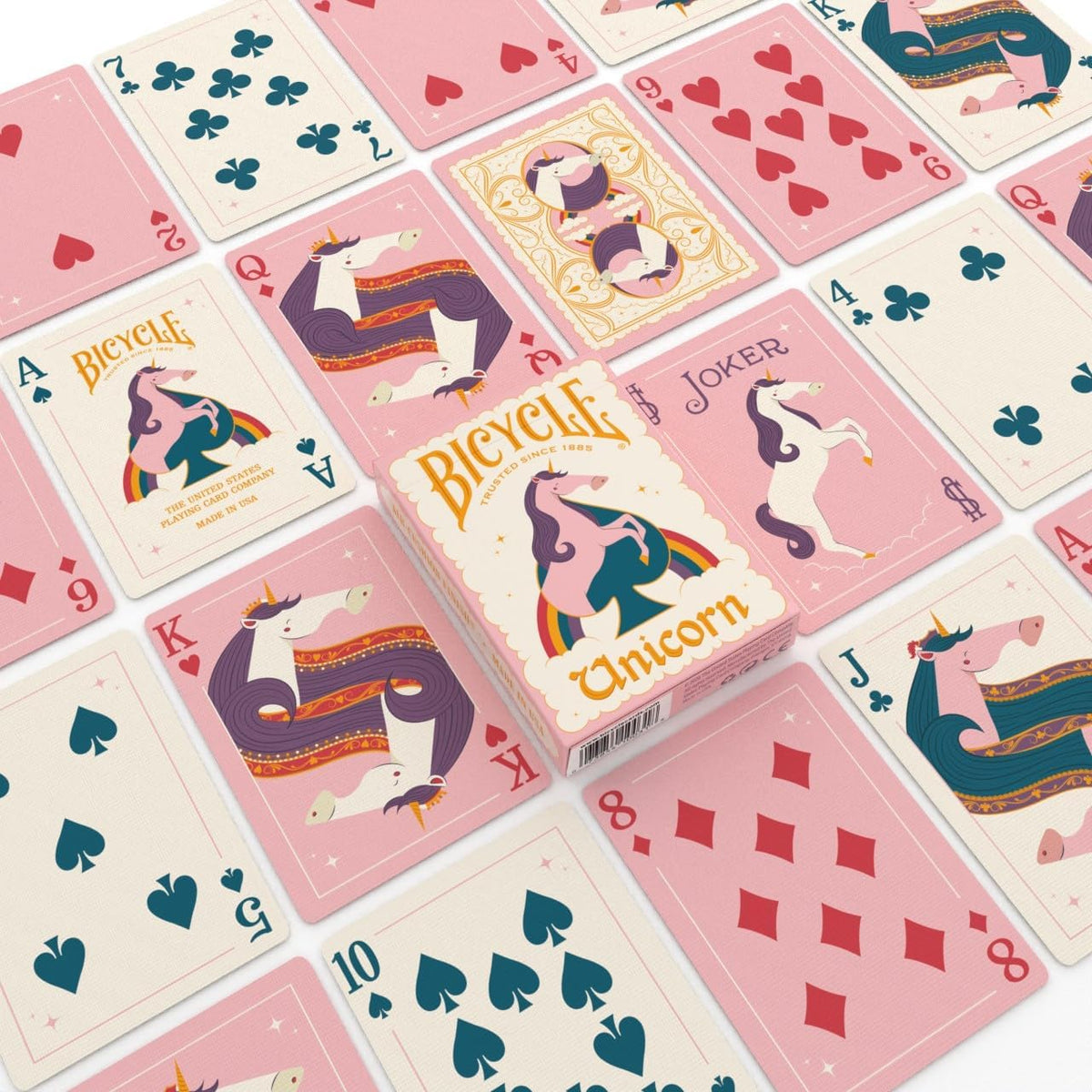 Bicycle: Playing Cards: Unicorn Pink