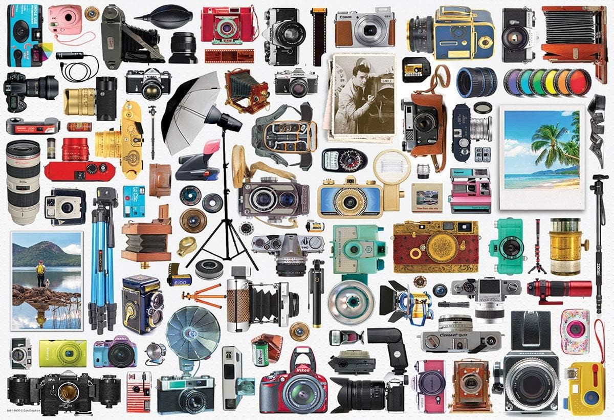 Puzzle: Classic Camera Tin 550pc