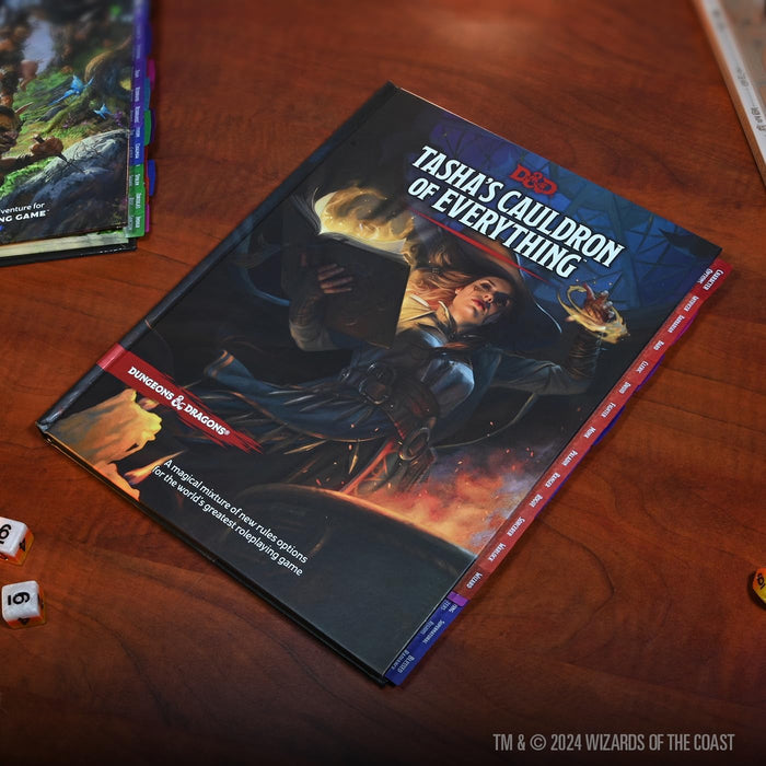 Dungeons & Dragons Book Tabs: Tasha Cauldron of Everything