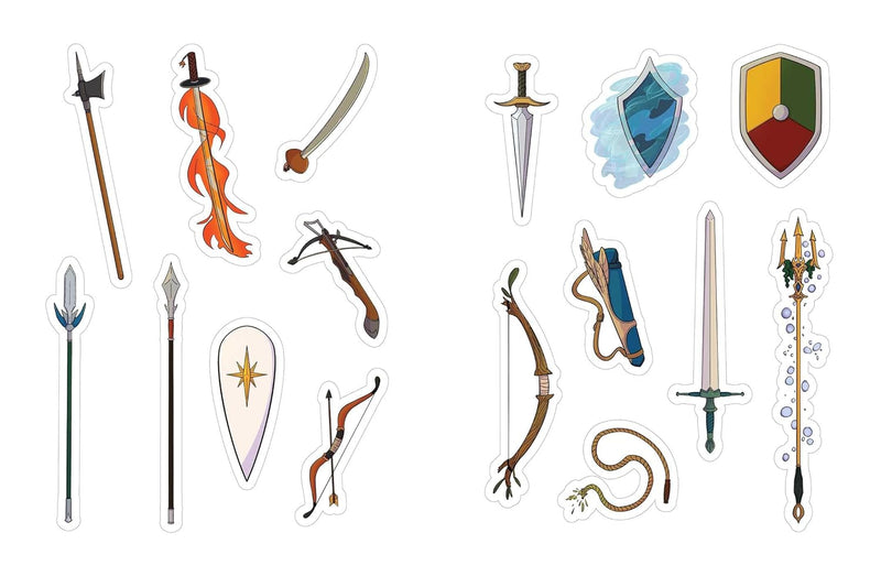 The Dungeonmeister RPG Sticker Book