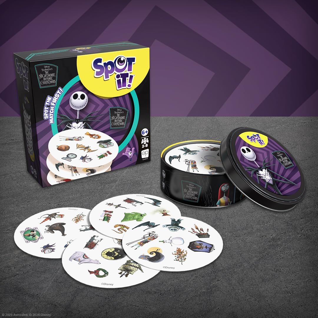 Spot It! Nightmare Before Christmas