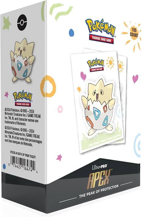 Ultra Pro: Togepi Limited Holo Release APex Protector Card Sleeves (105-Pack)