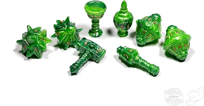 PolyHero: Cleric 8 Dice Set and Accessories [Choose One]