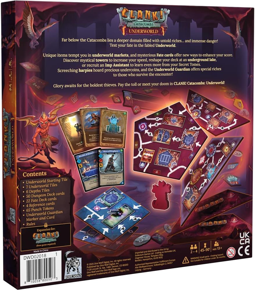 Clank! Catacombs: Underworld Expansion