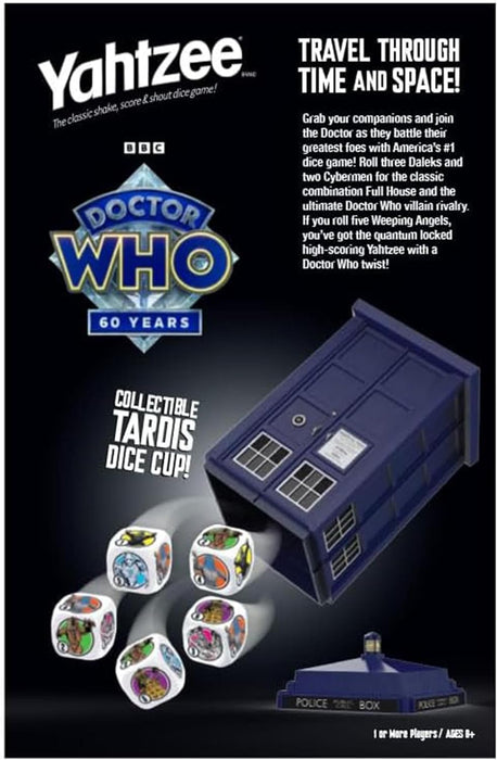 Yahtzee: Dr. Who Tardis 60th Anniversary