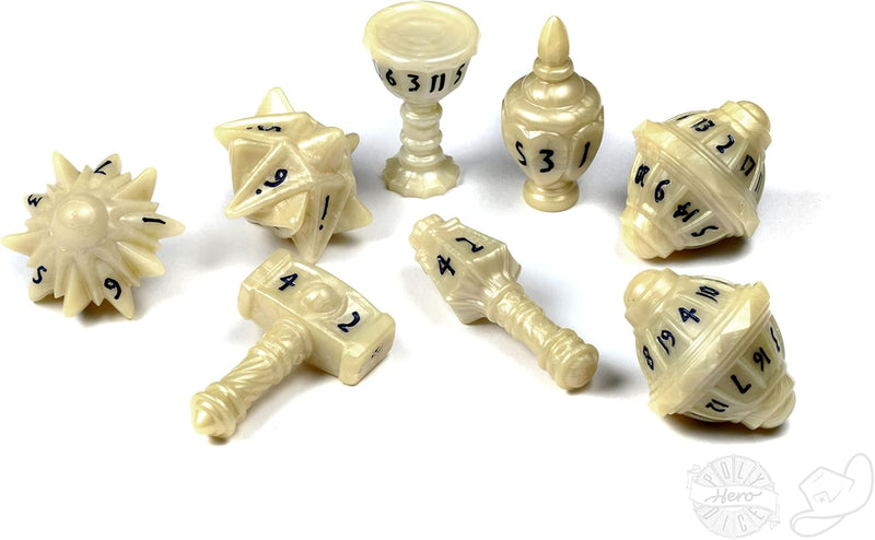 PolyHero: Cleric 8 Dice Set and Accessories [Choose One]