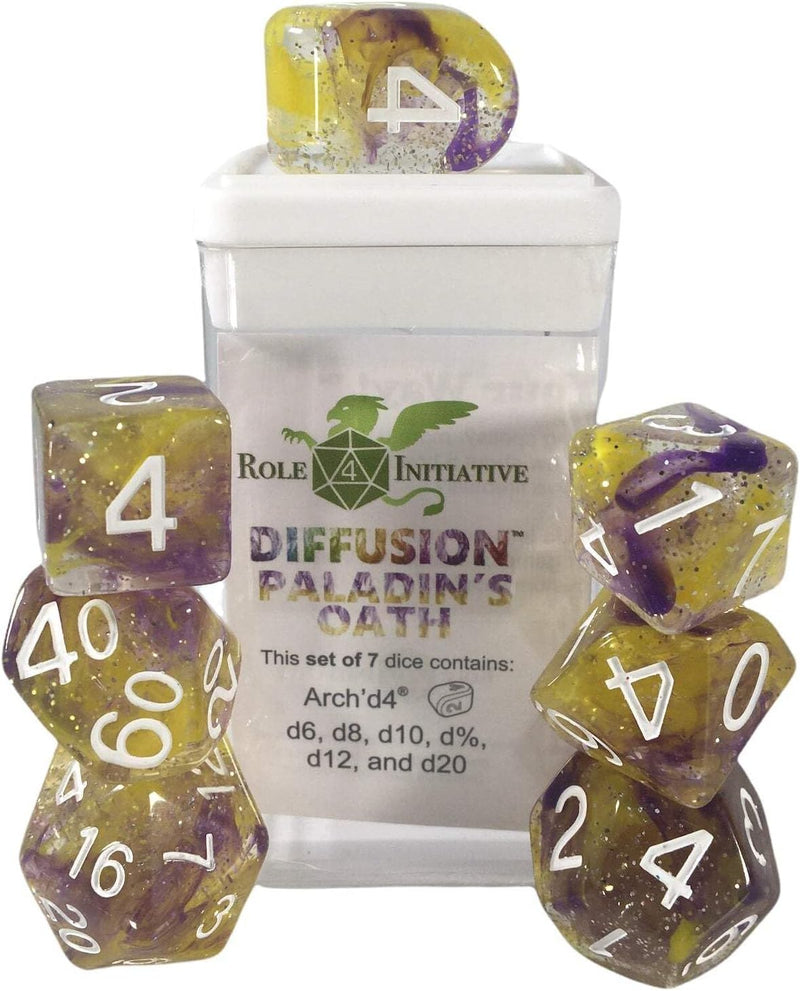 Role 4 Inititive: Diffusion - Set of 7 w/ all numbers [Choose One]