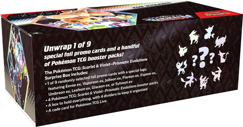 Pokemon TCG: SV8.5 Prismatic Evolutions Surprise Box