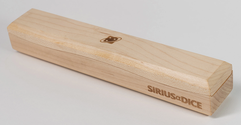 Sirius Dice: Dice Vault - 8" Maple