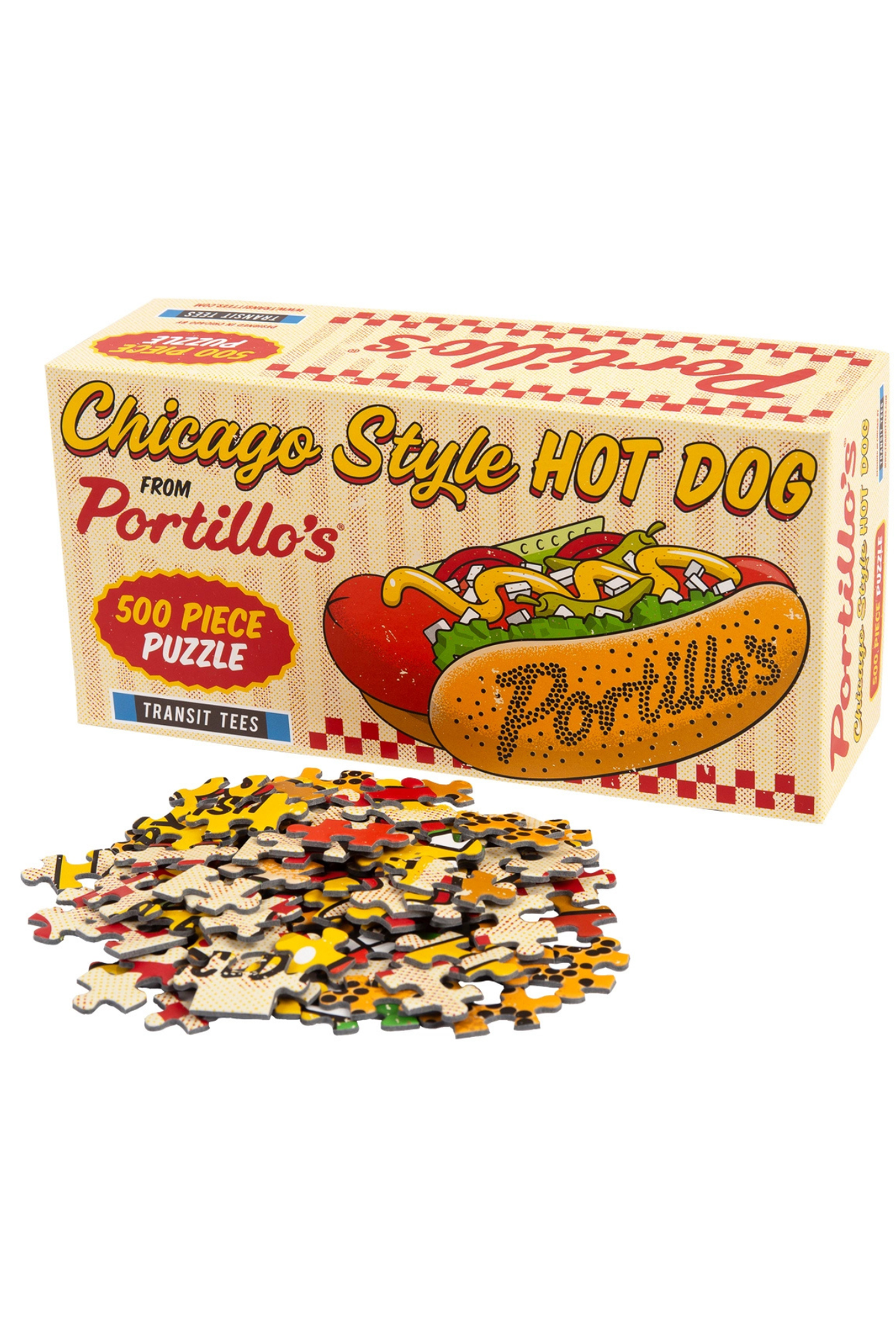 Portillo's Chicago Style Hot Dog 500 Piece Puzzle