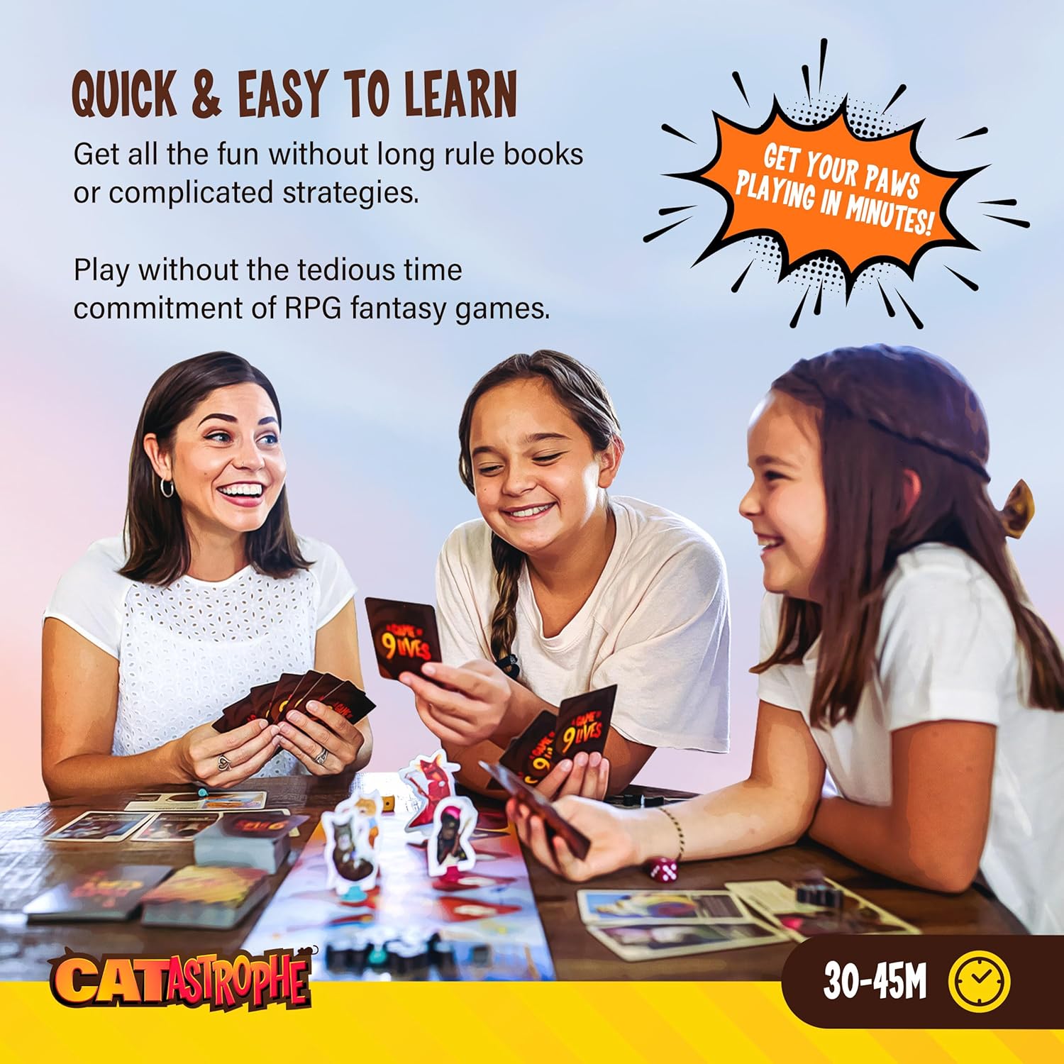 CATastrophe: A Game of 9 Lives