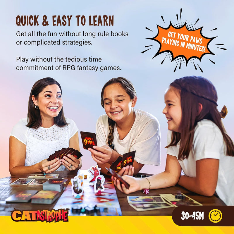 CATastrophe: A Game of 9 Lives