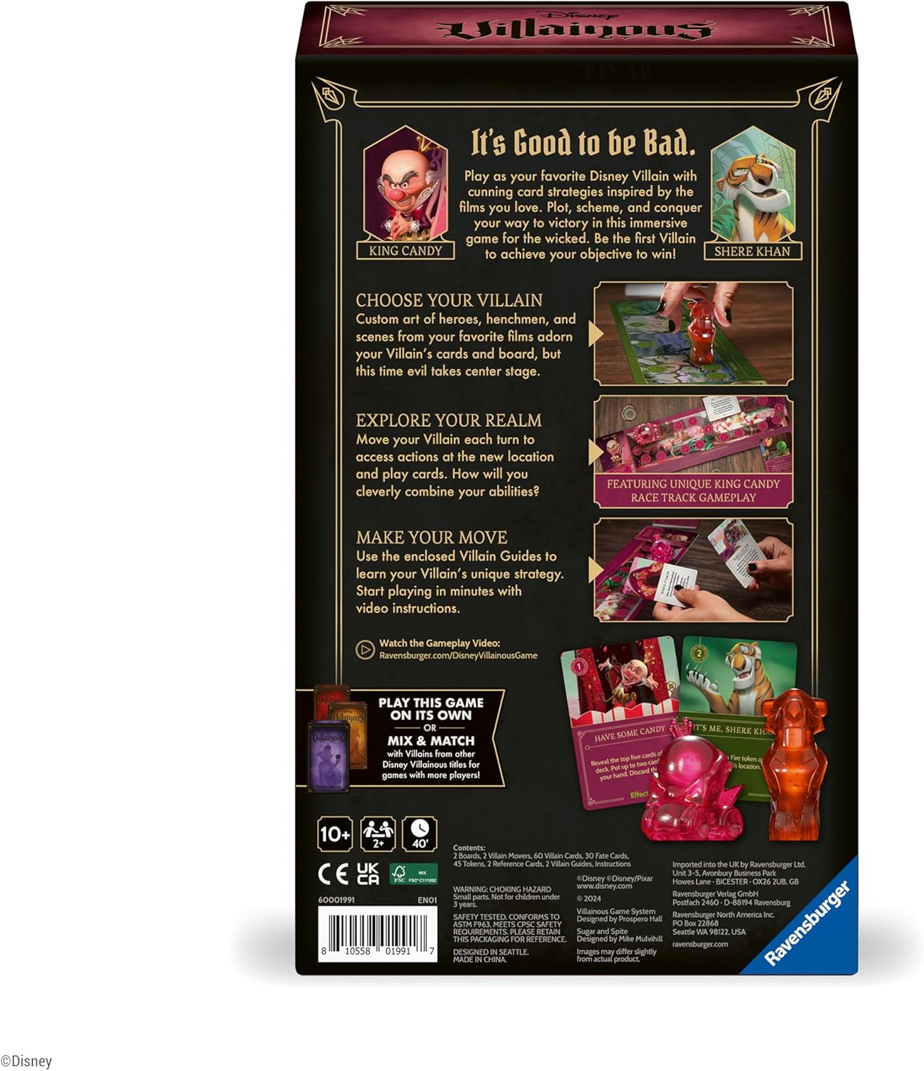Disney Villainous: Sugar and Spite Expansion