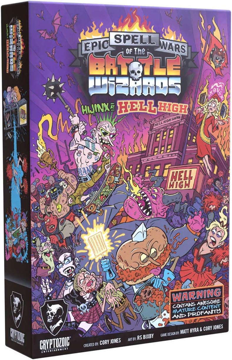Epic Spell Wars of the Battle Wizards: Hijinx at Hell High