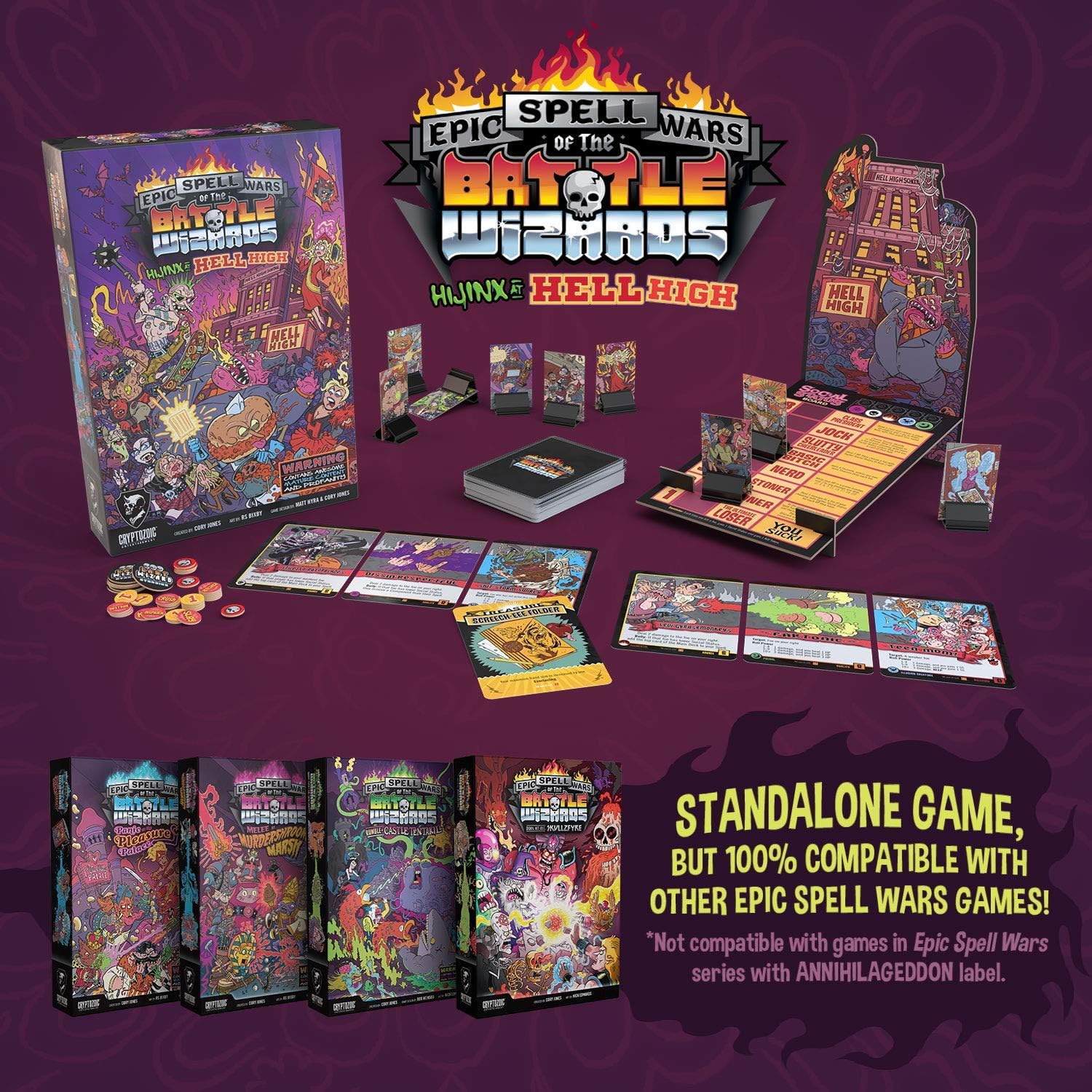 Epic Spell Wars of the Battle Wizards: Hijinx at Hell High