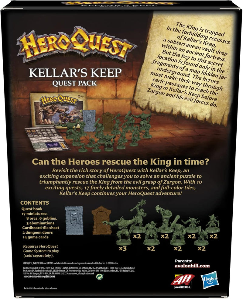 HeroQuest: Kellar's Keep (Quest Pack)