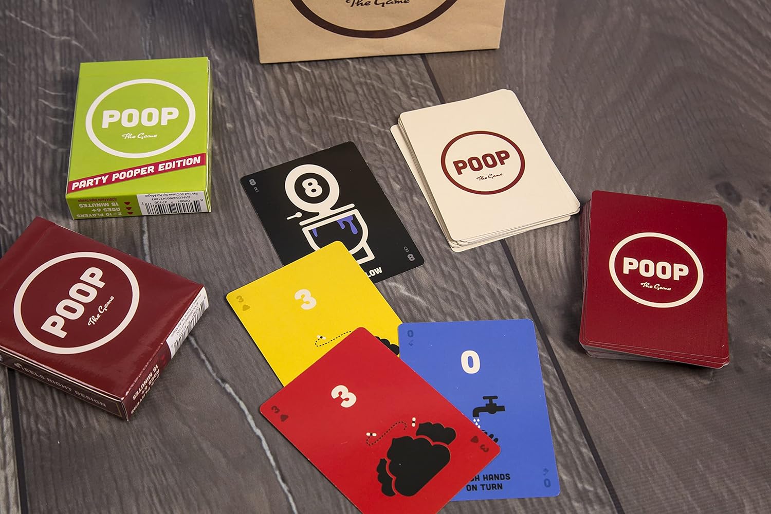 Poop: The Game: Brown Bag Combo