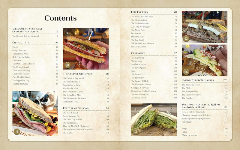Roll for Sandwich Cookbook