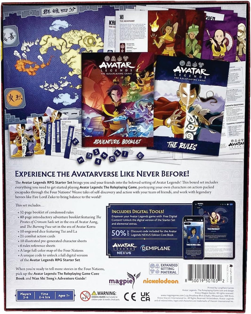 Avatar Legends The RPG: Starter Set