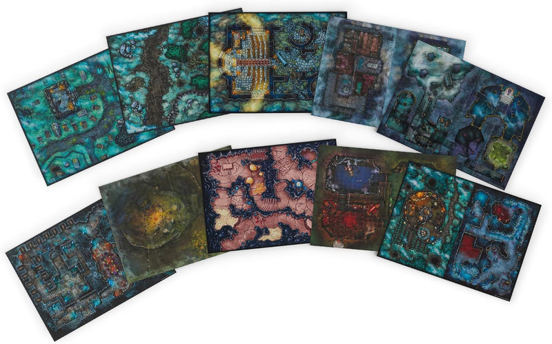 Dungeons & Dragons RPG: Ravenloft The Horrors Within Dungeon Map Pack