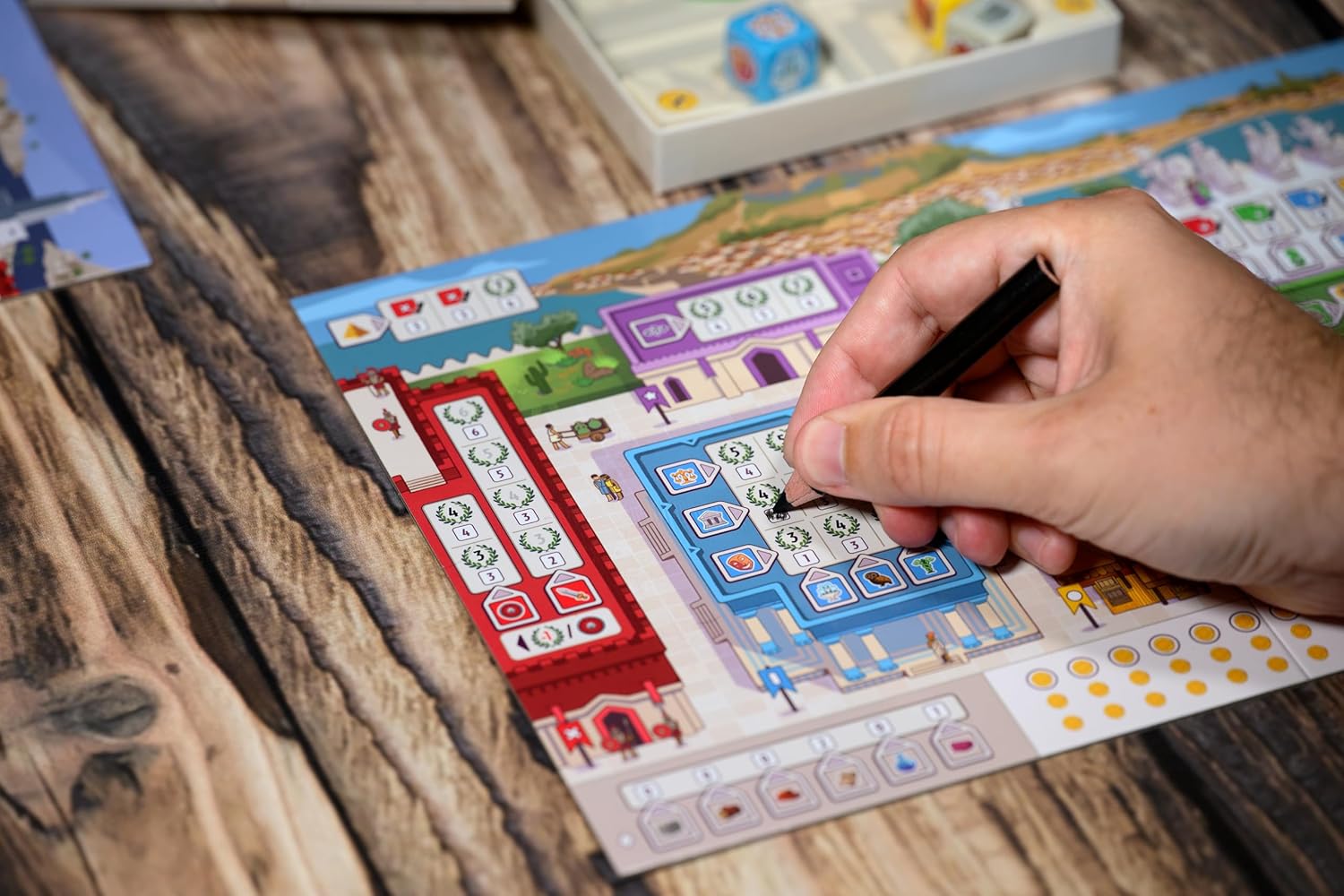 7 Wonders Dice