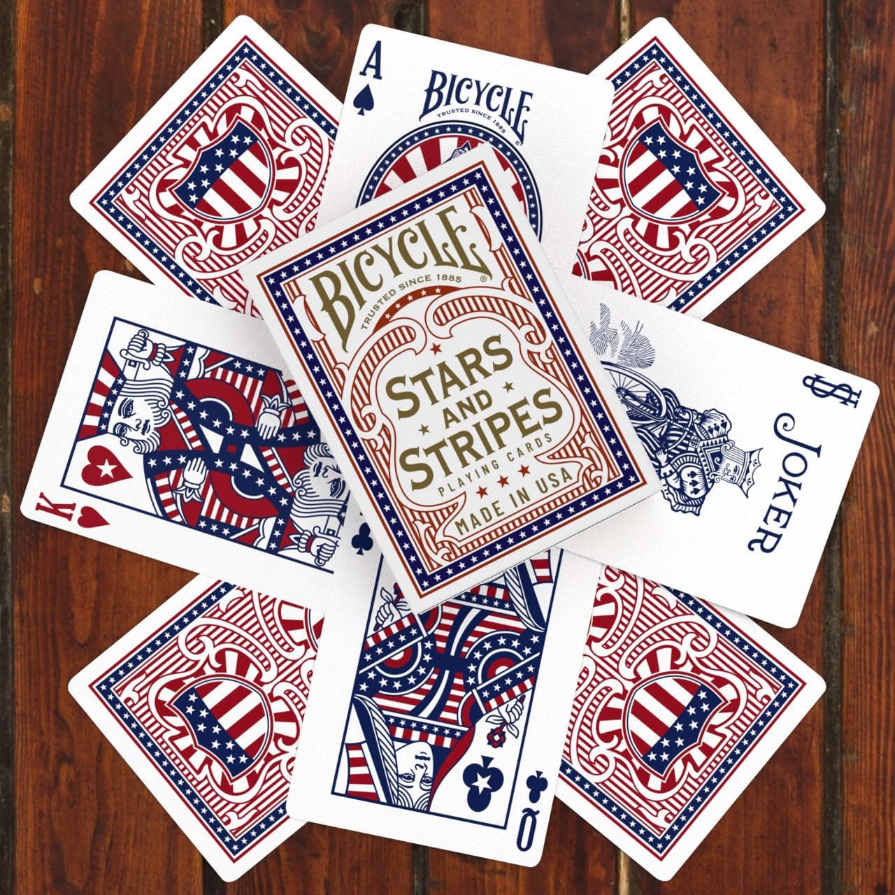 Playing Cards: Bicycle: Stars & Stripes