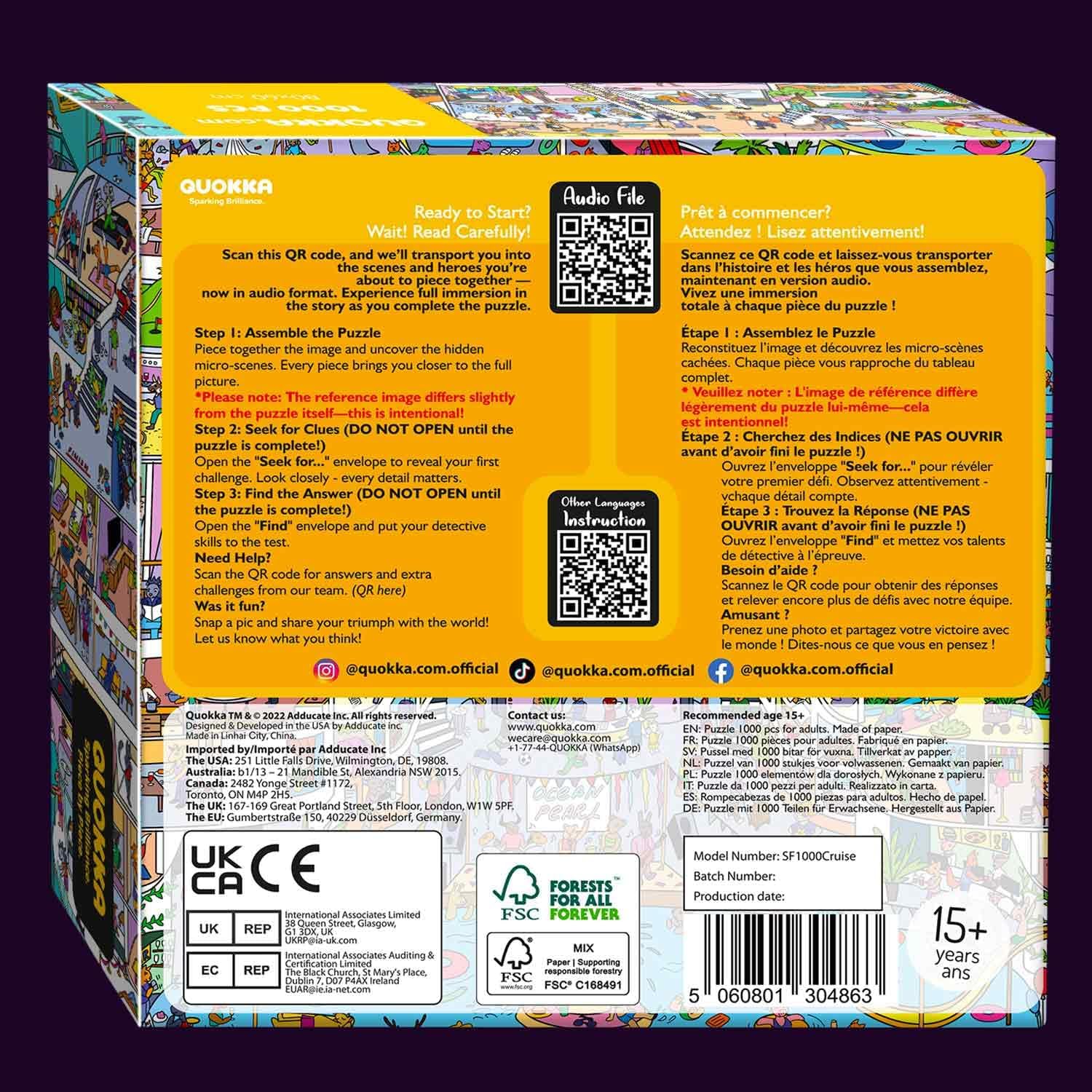 Puzzle: Cruise Vistas (1000pc)