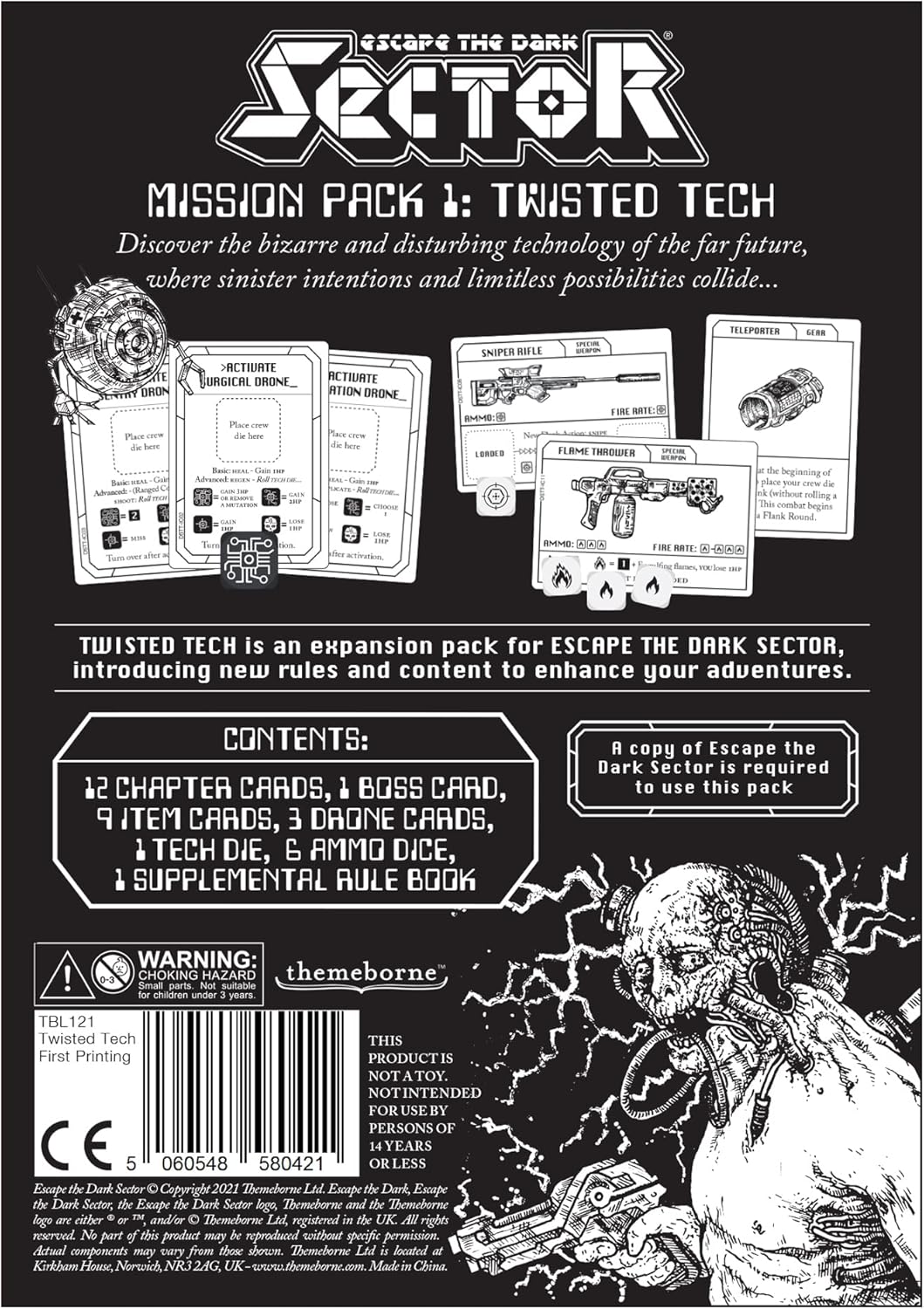 Escape The Dark Sector: Mission Pack 1: Twisted Tech Expansion
