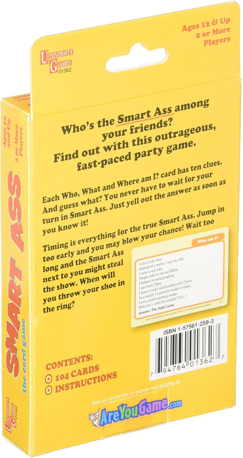 Smart Ass - Card Game