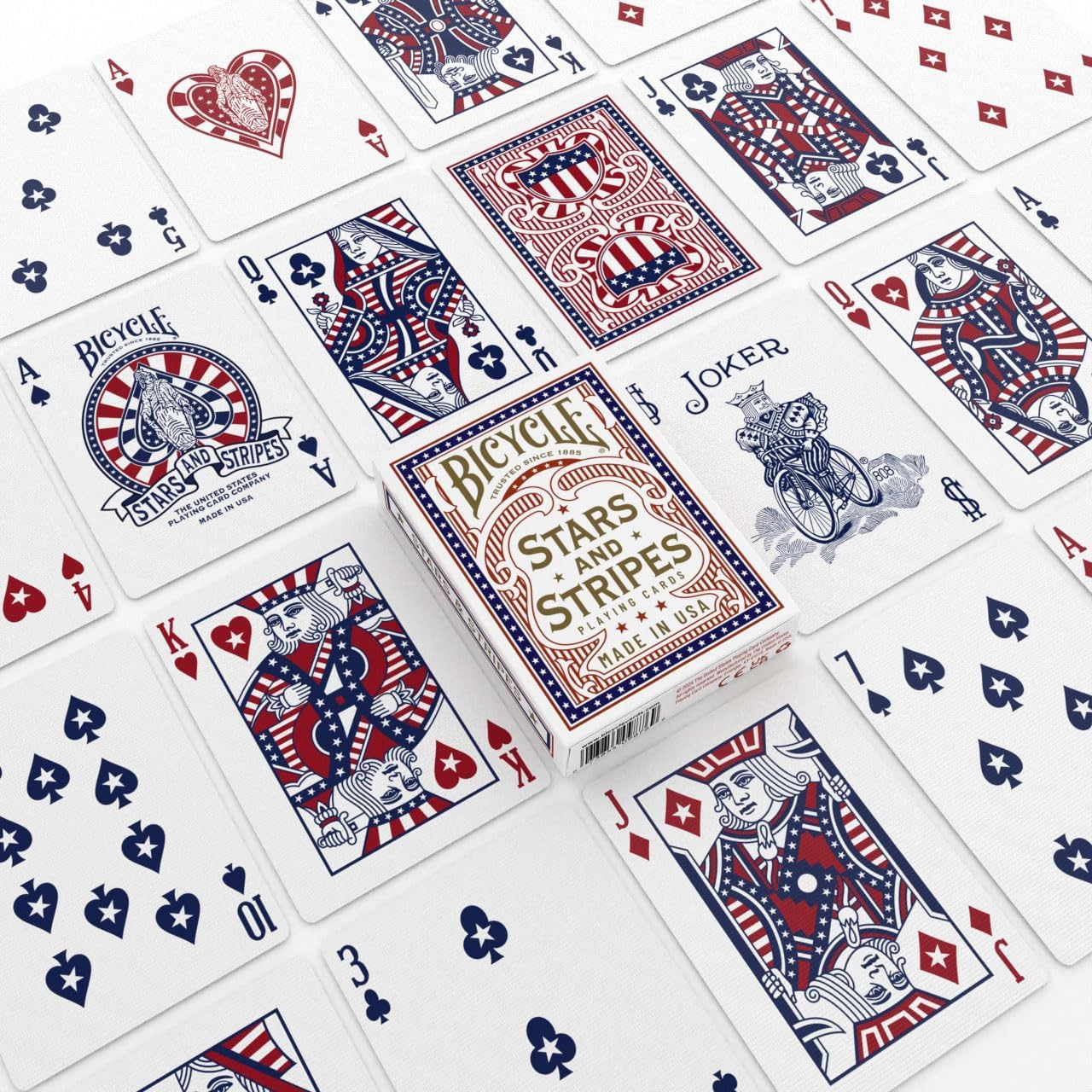 Playing Cards: Bicycle: Stars & Stripes