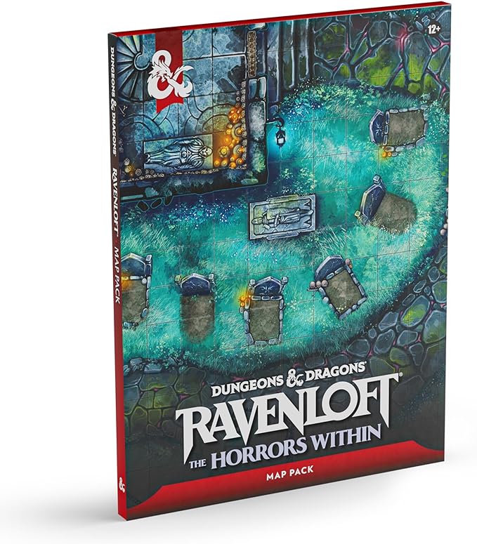 Dungeons & Dragons RPG: Ravenloft The Horrors Within Dungeon Map Pack