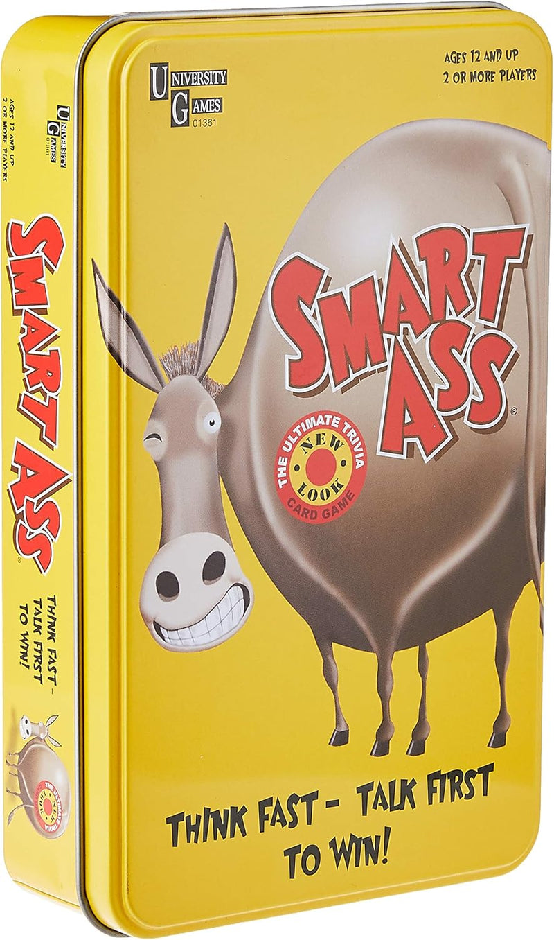Smart Ass Party Card Game Tin