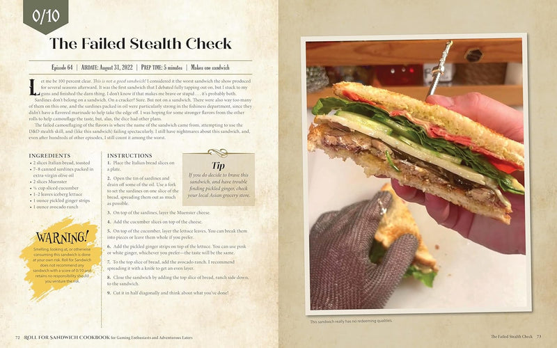 Roll for Sandwich Cookbook
